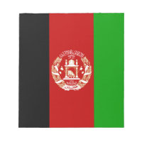 Patriotic Afghanistan Flag