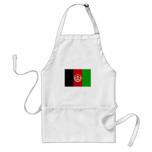 Patriotic Afghanistan Flag Standard Apron