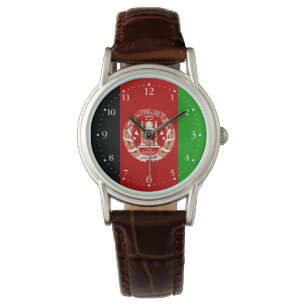 Patriotic Afghanistan Flag Watch