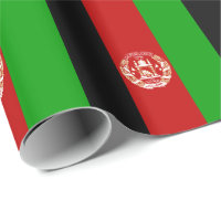 Patriotic Afghanistan Flag