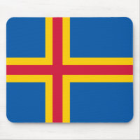 Patriotic Åland Islands Flag