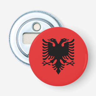 Patriotic Albanian Flag Bottle Opener