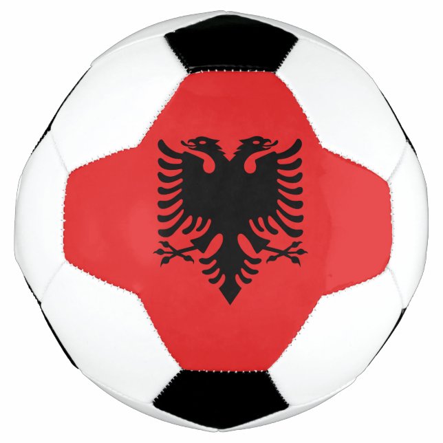 Patriotic Albanian Flag Football (Front)