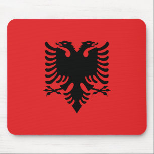 Patriotic Albanian Flag Mouse Mat
