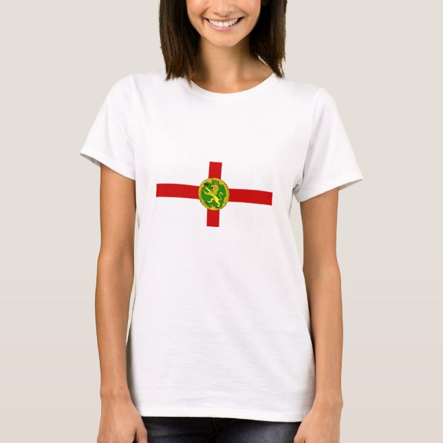 Patriotic Alderney Flag T-Shirt (Front)