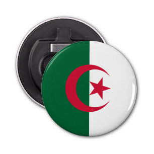 Patriotic Algerian Flag Bottle Opener