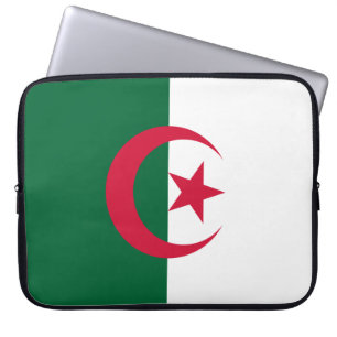 Patriotic Algerian Flag Laptop Sleeve