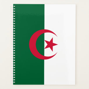 Patriotic Algerian Flag Planner