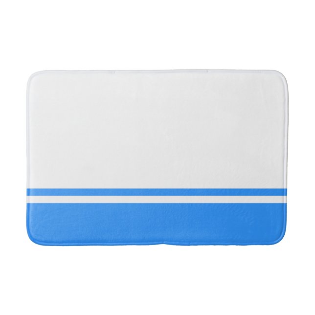 Patriotic Altai Republic Flag Bath Mat (Front)