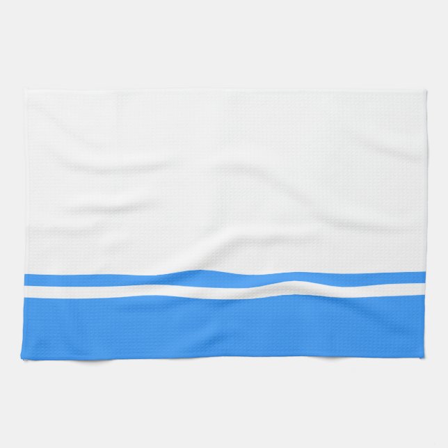 Patriotic Altai Republic Flag Tea Towel (Horizontal)