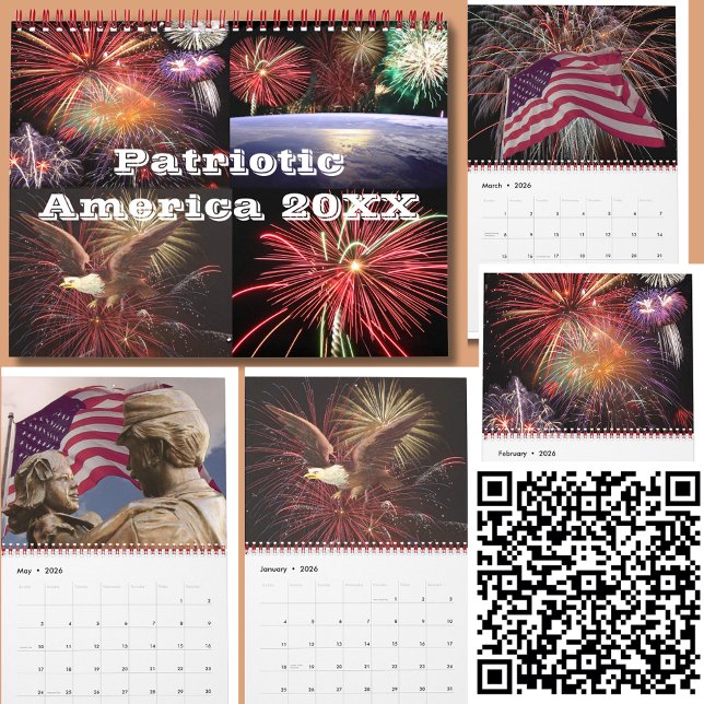 Patriotic America 20XX Calendar (Patriotic America 20XX Calendar)