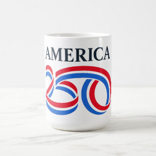 Patriotic America 250th Anniversary USA 2026 Coffee Mug