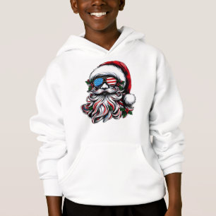 Patriotic/American Christmas Santa
