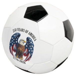 Patriotic American Eagle 250 Years 1776-2026 Football