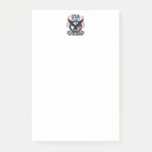 Patriotic American Eagle 250 Years 1776-2026 Post-it Notes