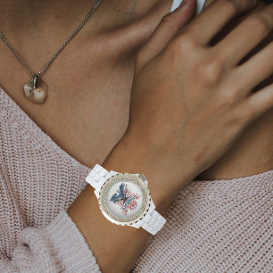 Patriotic American Eagle 250th Anniversary fun Watch
