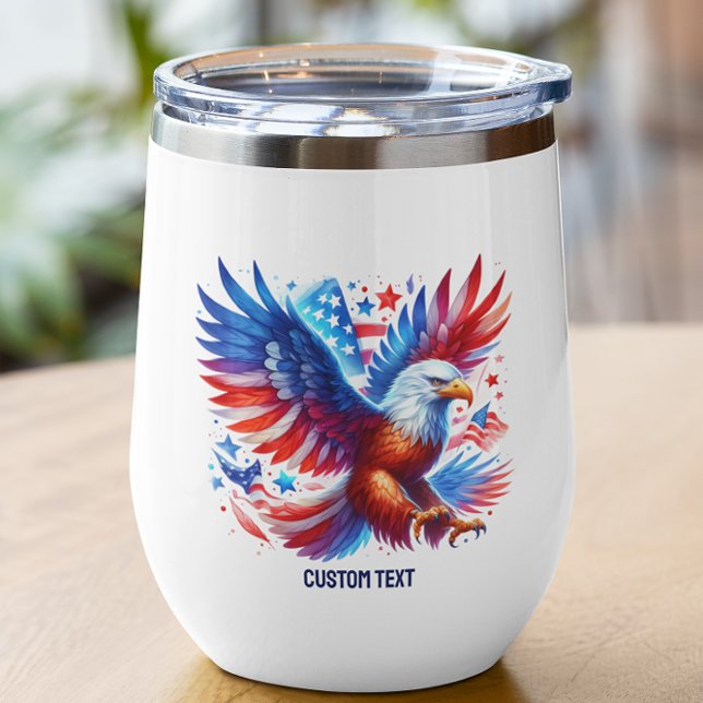 Patriotic American Eagle Red White Blue (Creator Uploaded)