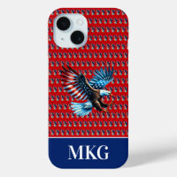Patriotic American Eagle Red White Blue