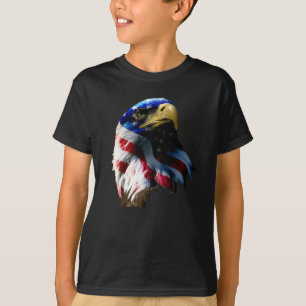 Patriotic American Eagle T-Shirt