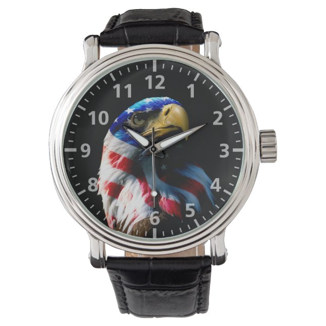 Patriotic American Eagle Watch (Front)