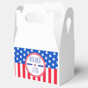Patriotic American Favour Box
