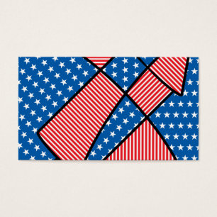 Patriotic American fireworks