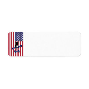 Patriotic American flag