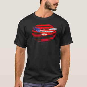 Patriotic American Flag American Humble Pie Usa T-Shirt
