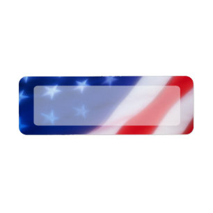 Patriotic American Flag Blank