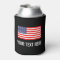 Patriotic American flag can cooler | Personalise