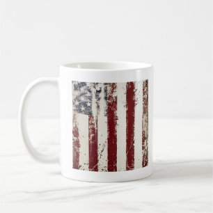 Patriotic American flag Coffee Mug