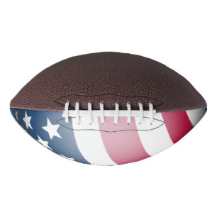 Patriotic American Flag, Cool Fun Globe American Football