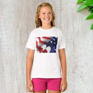 Patriotic American Flag Design Stars and Stripes T-Shirt