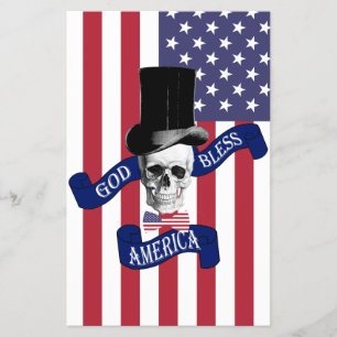 Patriotic American flag Flyer