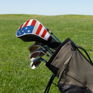 PATRIOTIC AMERICAN FLAG GOLF HEAD COVER