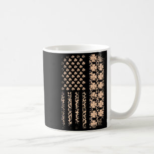 Patriotic american flag leopard shamrock stPatriot Coffee Mug