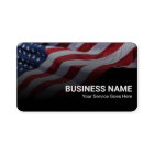 Patriotic American Flag Military Veteran Service