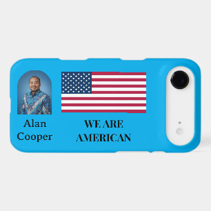 Patriotic American Flag Personalized