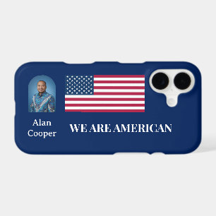 Patriotic American Flag Personalized