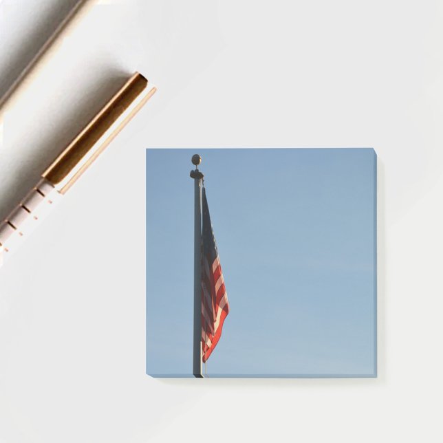 Patriotic American Flag Post-it Notes (Creator Uploaded)