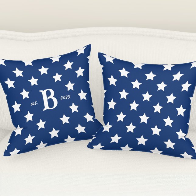 Patriotic American Flag Stars and Stripes Cushion (Patriotic American Flag Stars and Stripes Outdoor Pillow)