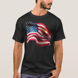 Patriotic American Flag T-Shirt