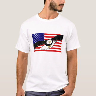 Patriotic American Flag T-Shirt