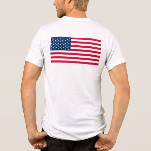 Patriotic American Flag Tri-Blend Shirt