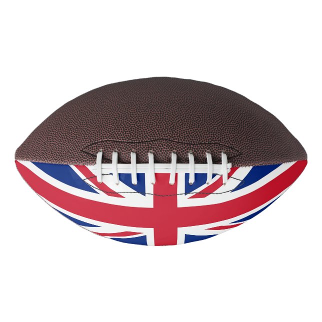 Patriotic american football flag of United Kingdom (Front)