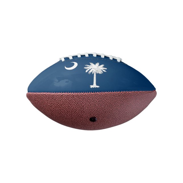 Patriotic american football South Carolina flag (Rotated 270)
