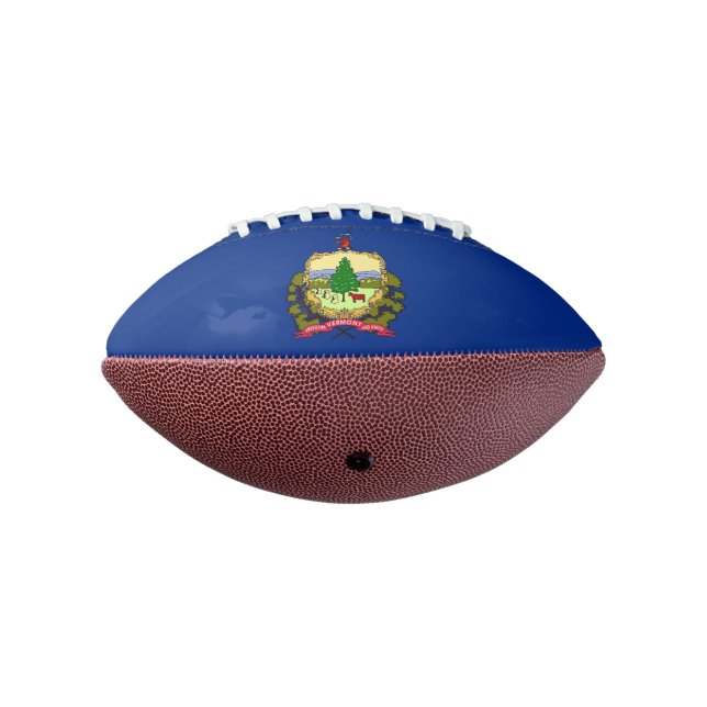 Patriotic american football Vermont flag (Rotated 270)