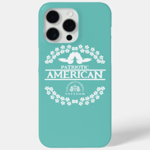 PATRIOTIC AMERICAN   GOD FAMILY COUNTRY FREEDOM iPhone 15 PRO MAX CASE