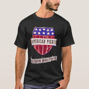 Patriotic American Heritage Pickers T-Shirt