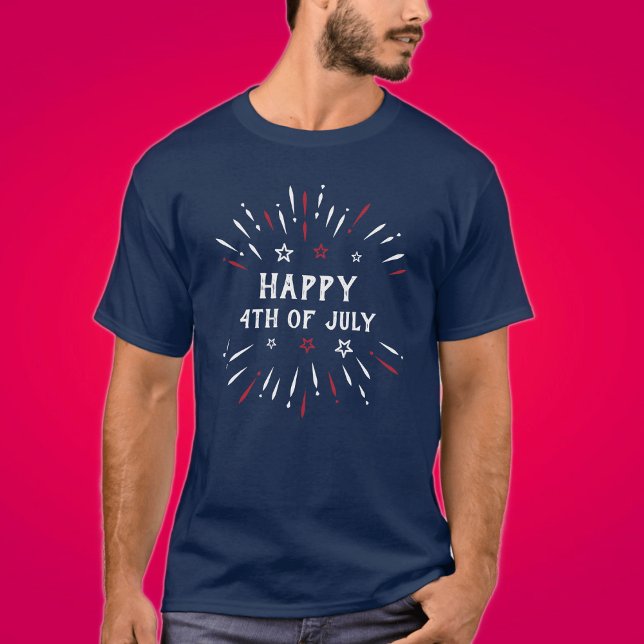 Patriotic American Independence Day 4th Of July T-Shirt (Creator Uploaded)